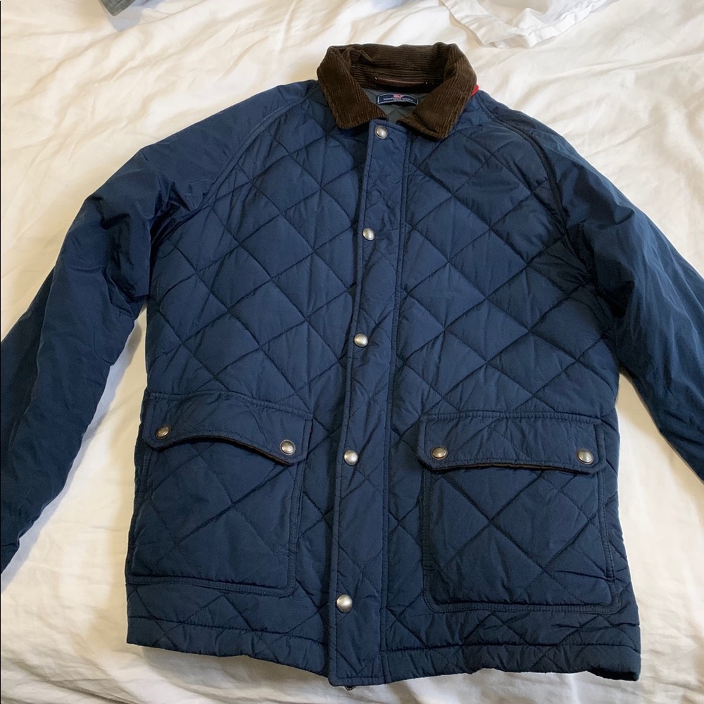 Vineyard Vines Mens Quilted Jacket